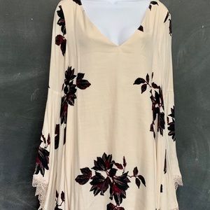 Free People Floral Print Dress